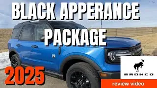 2025 Bronco Sport Big Bend - Black Appearance Package Review &ndash; What&rsquo;s New in the Refresh?