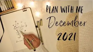 Plan with me December 2021 // Bullet Journal Setup December 2021