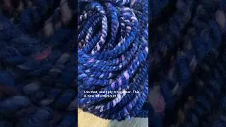 Spin your scrap yarn into new and unique yarn 🧵🪡