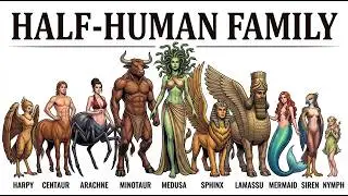 Every Mythical Creature That's Half Human Explained in 28 Minutes