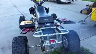 Yamaha banshee trinity stage IV exhaust