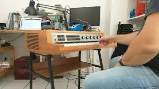 Philicorda - Bass keyboard modification