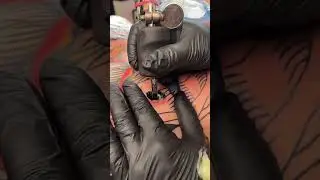 Nipple Tattoo by @dretattoo