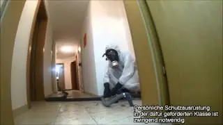 GEKKO Dämmdesinfektion nach Kanalrückstau - Teil 1
