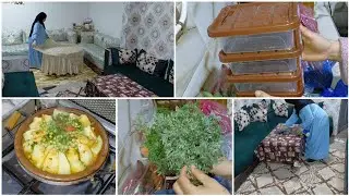 روتين نهار التقدية 😔 واخا صبحت مفقوصة🥺 خاصني نبان قويو قدام ولادي 💪 الحياة خاصها الكفاح ☝️⁉️