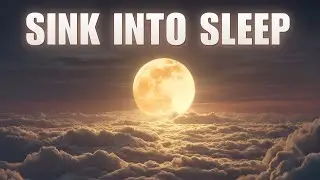 HYPNOSIS to Sink Into DEEP SLEEP | 15 Minutes | Dark Screen | Male Voice | Soft Music