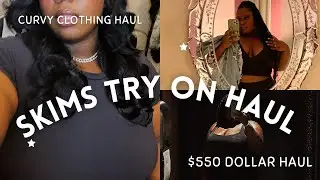 $550+ @skims  FITS EVERYBODY COLLECTION TRY ON HAUL | CURVY PLUS SIZE BODY SIZE 3X