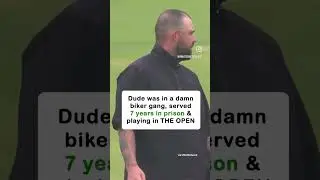 From prison to the biggest stage in professional golf is CRAZY 🤯⛳️