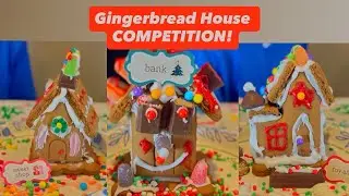 GINGERBREAD HOUSE COMPETITION!!!🎄🎅🏼🎄🎅🏼🎄🎅🏼🎄🎅🏼🎄🎅🏼🎄🎅🏼🎄🎅🏼🎄🎅🏼