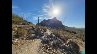 Hike in the Tucson Mountains with Jamie
