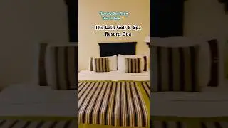 The Lalit Golf & Spa Resort Room Tour | Is it worth it? 🏖️⛱️#goa #roomtour #travel #fyp #shorts
