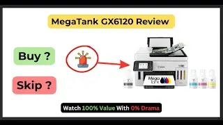 MegaTank GX6120 Review | Real Review, No Sugarcoating ✨|