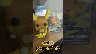DIY Pokemon Stands part 3 🔥 #shorts #viral #hack #pokemon #pokemoncommunity #diy #craft #easy #this