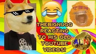 TheBigNugg Reacting To His Old YouTube Videos (The Screams & Rage of ALardNugget) #Reaction #Gaming