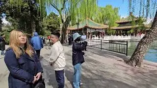 Irvine #see #five #dragon #pavilion#Beihai #park 🐉🏞🇨🇳 #Beijing #China 😁