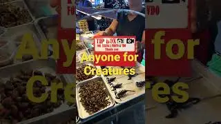 Bugs for sale Khaosan  road
