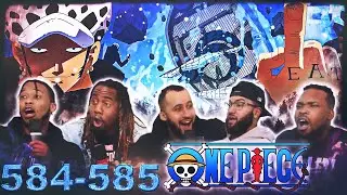 Ло против Г5! Реакция на One Piece, эпизоды 584/585