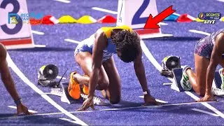 The Women&rsquo;s 100m Kemba Nelson, Tamara Clark And Anthony Strawn vs Shericka Jackson