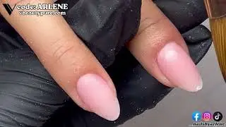 Glazed Nail Effect | Acrylic Nails Tutorial | Chrome Nails