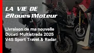 Livraison Multistrada 2025 Thrilling Black V4S Sport Travel & Radar