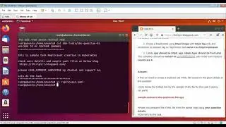 A simple ReplicaSet creation in k8s cluster 