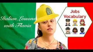 🇮🇹Build Your Italian Vocabulary - Jobs - Italian Lessons 🇮🇹