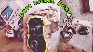 D 411 Diesel pump opening All part D411 Diesel Pump Technical Video #amazing Technique