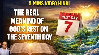 The Real Meaning of God&rsquo;s Rest on the Seventh Day | सातवें दिन परमेश्वर के विश्राम का असली अर्थ |