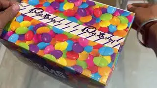 ASMR Cadbury gems satisfying video opening gems video 