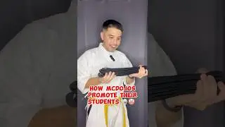 How McDojos promote their students. 🥋🤡 #karate #shorts #mcdojo