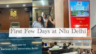 First week at NLUD!!