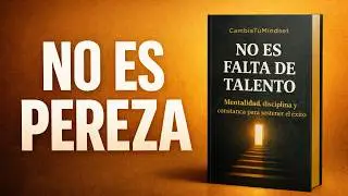 NO ES FALTA DE TALENTO | Audiolibro completo de disciplina, mentalidad y constancia