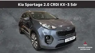 Kia Sportage 2.0 CRDi KX-3 5dr Review @ Richard Lawson Autoecosse Dundee. LF16TMV