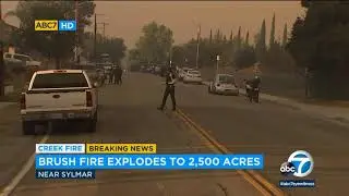Kagel Canyon Road residents distraught as Creek Fire expands | ABC7