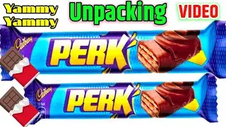 Unpacking of Cadbury Perk Chocolate 🍫 |Full Review of Yammy Cadbury Perk