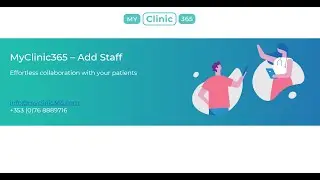MyClinic365 Add New Staff