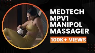 Medtech Manipol Electric Full Body Massager Machine for Pain Relief for Back, Leg & Foot and Arms