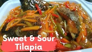 SWEET AND SOUR TILAPIA |  Tilapia Recipe | Lutong Pinoy | Panlasang Pinoy