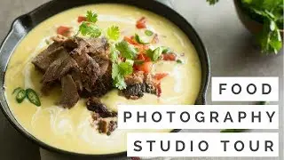 My Food Photography Studio Tour - Tips for Food Styling and Photography - Sarah Penrod