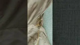 the trick to sewing torn pants in the crotch easily