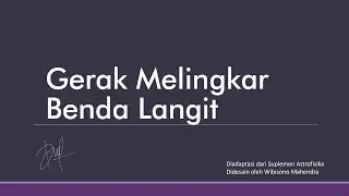Mekanika Benda Langit (Hukum Newton dan Hukum Keppler)