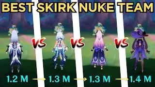 C0 Skirk 1.4 M Nuke Teams Tutorial!! [Genshin Impact] NO FOOD BUFF