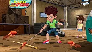 Iron eating insect arrives in Suncity | Kicko And Super Speedo | Kids Cartoon In Hindi | Moral St...