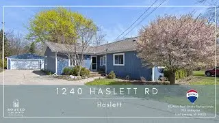 Move-In Ready Haslett Home on Almost an Acre | 1240 Haslett Rd Tour