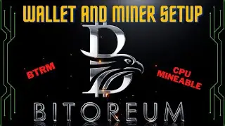 Bitoreum - How to Setup your Wallet and Mine - BTRM