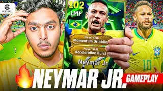 НОВЫЙ НЕЙМАР 107🔥 с УСКОРЕНИЕМ И ДРИББЛИНГОМ, ГОЛЫ 😮🚀 efootball mobile 26