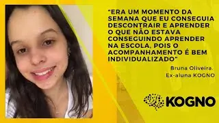 Kogno - Depoimento da ex-aluna Bruna Oliveira