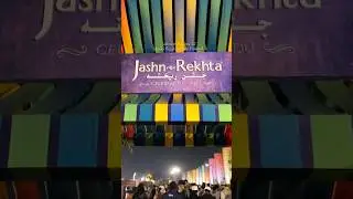 Jashn-e-Rekhta 25&rsquo;❤️ #jashnerekhta #urdu #rekhta #rekhtafoundation #rekhtamushaira