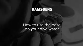 How to use the bezel on your dive watch | Ramsdens