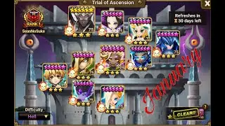 TOA Hell January 2025 Stage 1-10 (30 Stars) - Summoners War